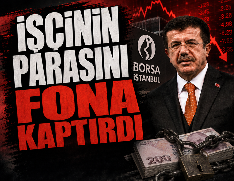 İşçinin parasını fona kaptırdı