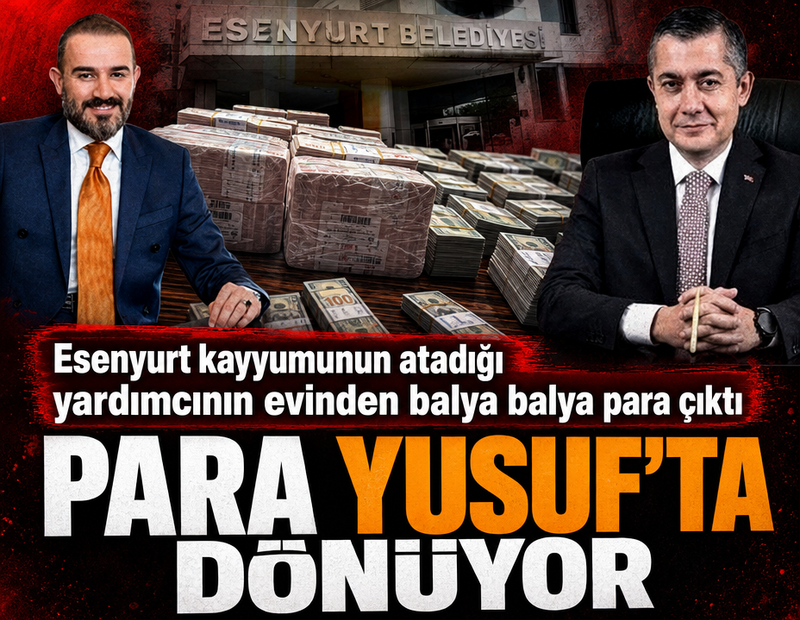 Kayyumun atadığı yardımcının evinden balya balya para çıktı: "Para Yusuf'ta dönüyor"