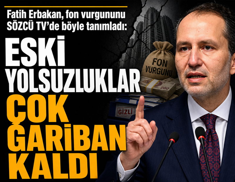 Eskinin yolsuzlukları şimdi gariban kaldı