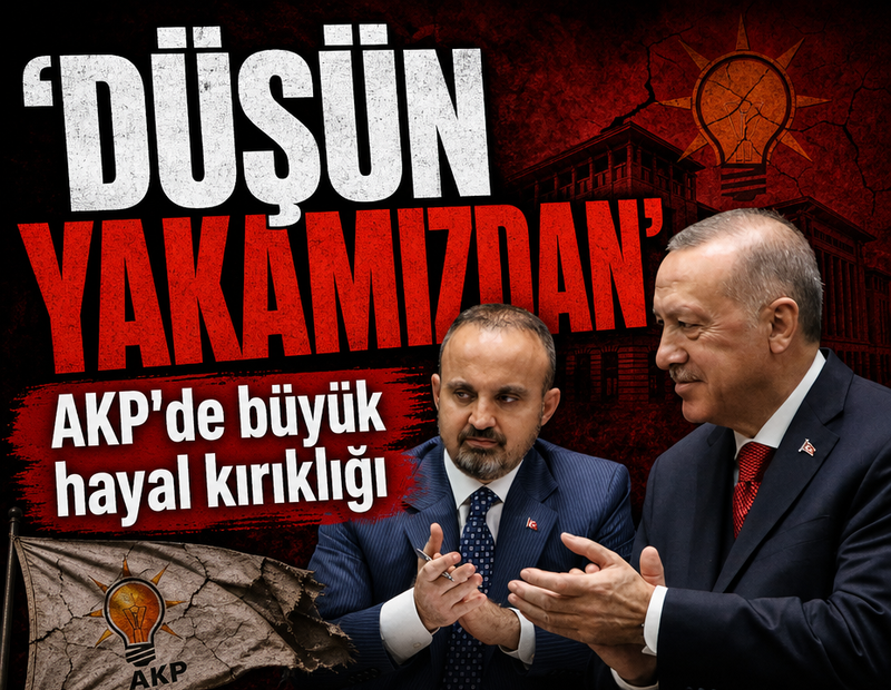 AKP'de büyük hayal kırıklığı: "Düşün yakamızdan