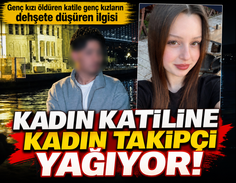 Kadın katiline kadın takipçi yağıyor: Hesabı bir günde 15 katına çıktı