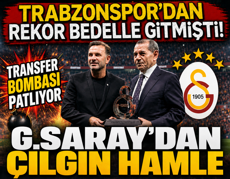 Trabzonspor'dan rekor bedelle gitmişti! Galatasaray'dan çılgın hamle