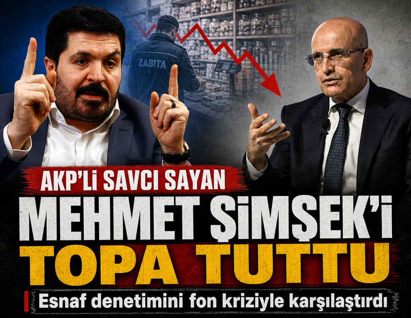 AKP'li Savcı Sayan, Mehmet Şimşek'i topa tuttu: Esnafa şahinsiniz, milyarların hesabını kim verecek?