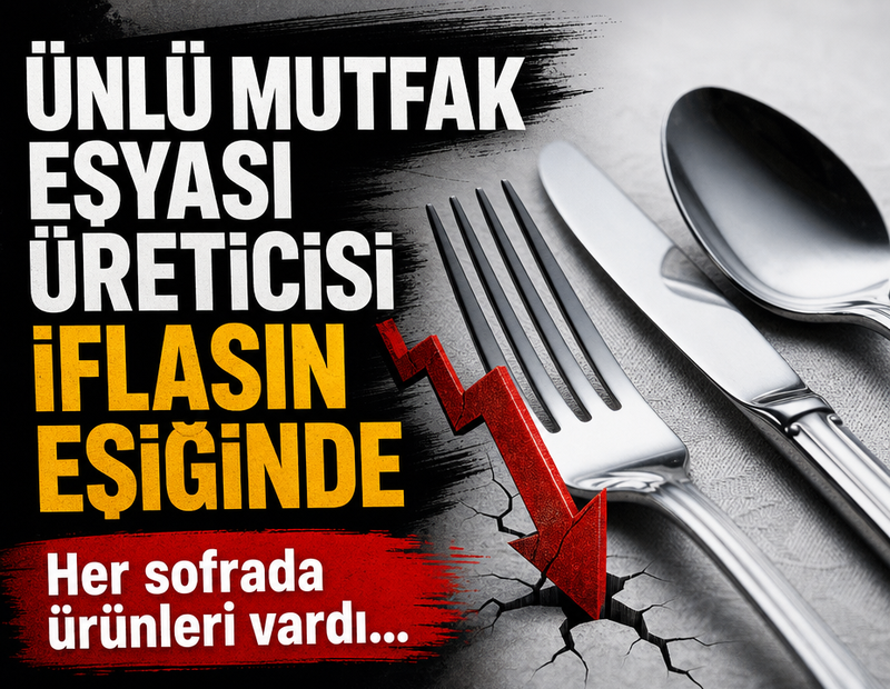 Ünlü mutfak eşyası üreticisi iflasın eşiğinde