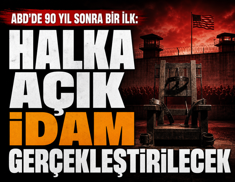 ABD'de 90 yıl sonra bir ilk: Halka açık idam gerçekleştirilecek