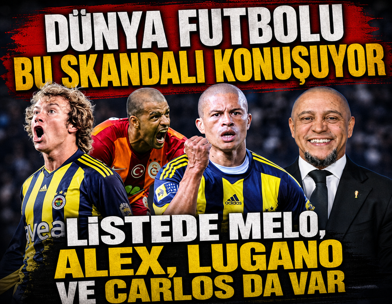 Dünya futbolu bu skandalı konuşuyor! Sahte lisans operasyonunda Alex ve Melo da var