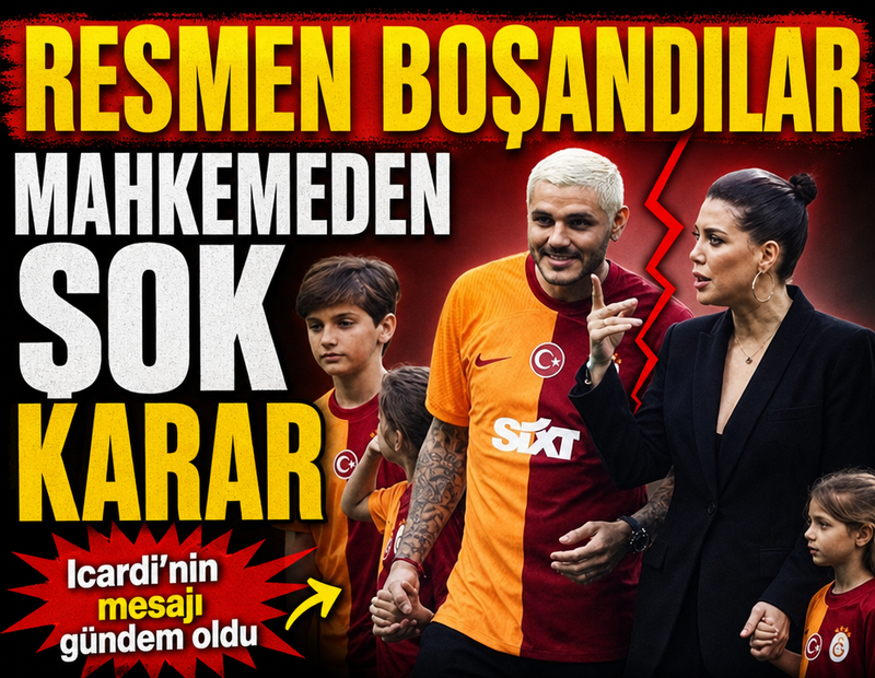 Icardi ve Wanda Nara resmen boşandı! Yıldız golcü çıkan sonucu kutladı