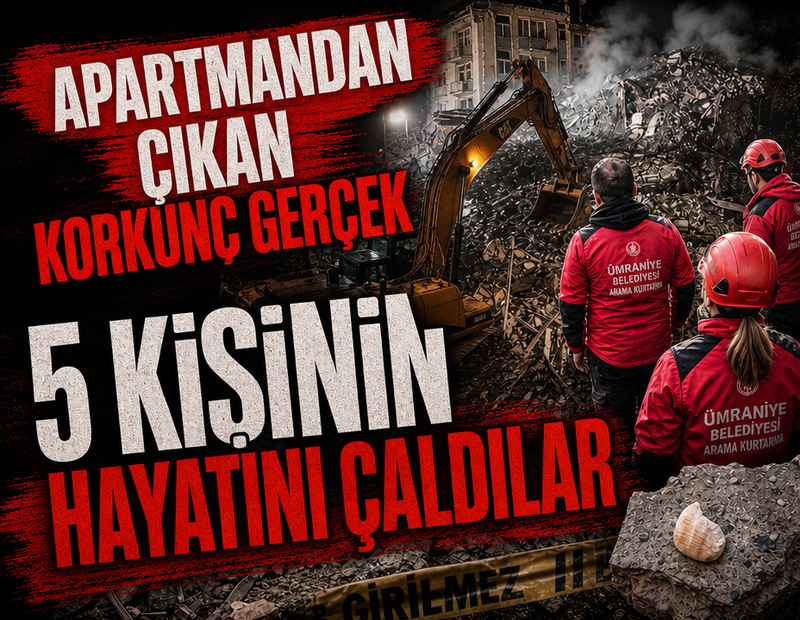 Apartmandan çıkan korkunç gerçek! 5 kişinin hayatını çaldılar