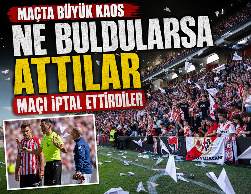 İspanya'da kaos! Yönetim protestoları maçı iptal ettirdi