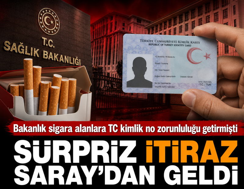 Bakanlığın kararına Saray’dan itiraz