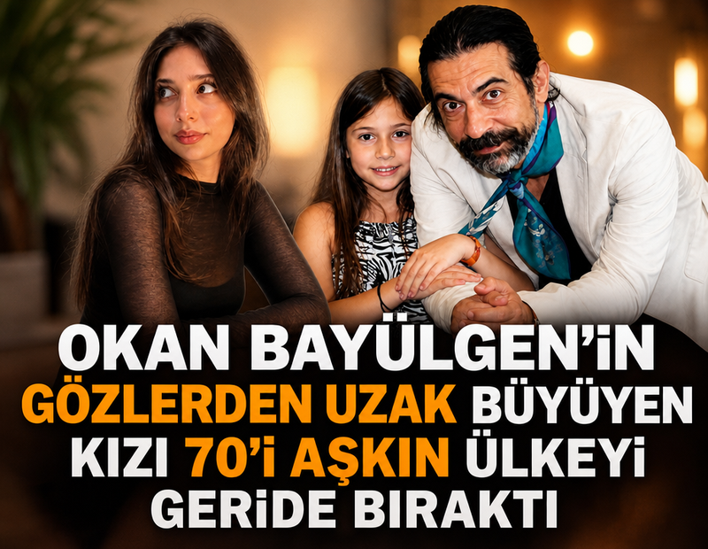 Okan Bayülgen'in gözlerden uzak büyüyen kızı 70'i aşkın ülkeyi geride bıraktı