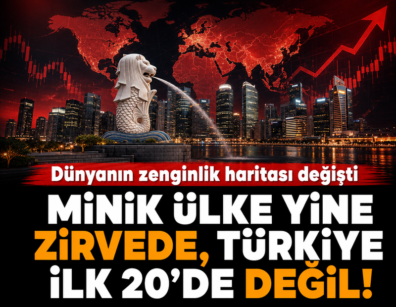 Dünyanın zenginlik haritası değişti: Minik ülke yine zirvede, Türkiye ilk 20’de değil!