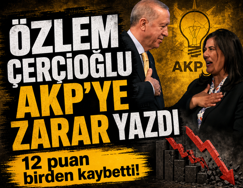 Özlem Çerçioğlu AKP'ye zarar yazdı