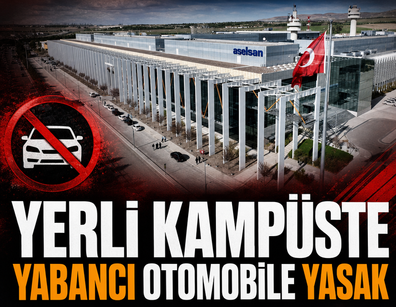 Yerli kampüste yabancı otomobile yasak