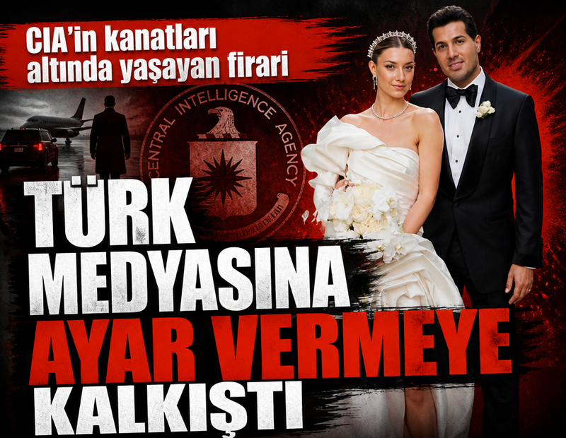 CIA'in kanatları altında yaşayan firari Türk medyasına ayar vermeye kalkıştı