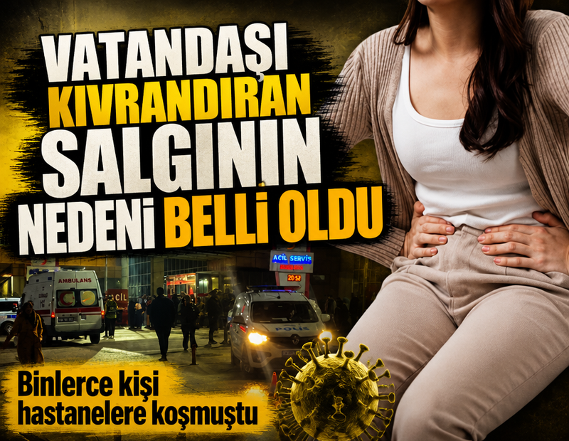 Binlerce kişi hastanelere koşmuştu: Tokat'taki salgının nedeni belli oldu
