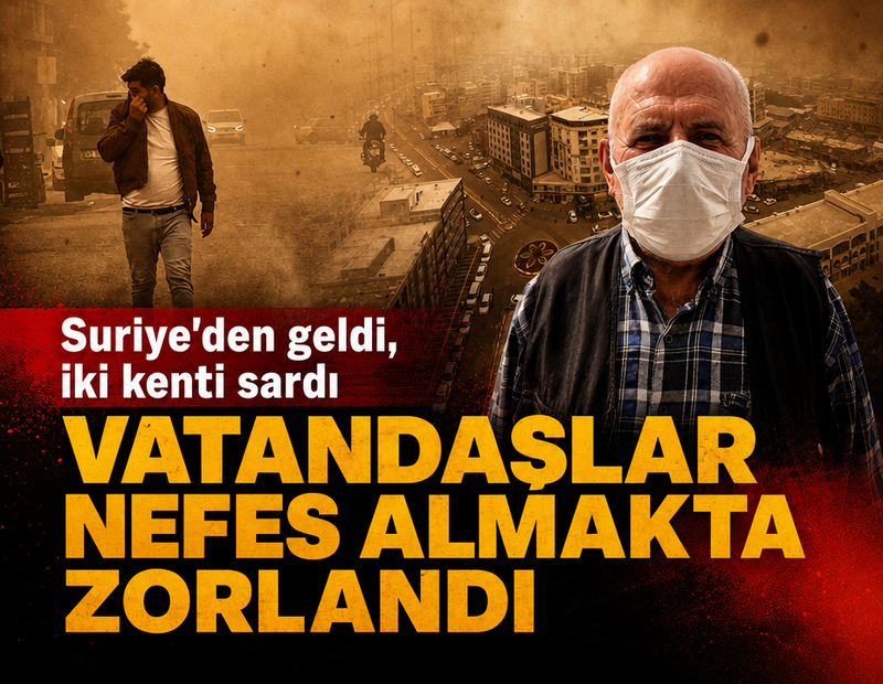 Meteoroloji uyardı; Güneydoğu'da toz taşınımı etkili oldu
