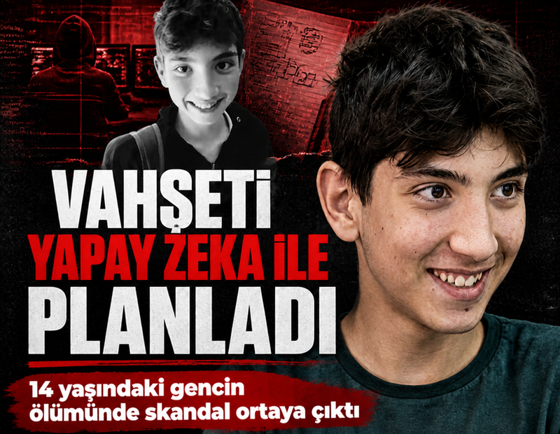 14 yaşındaki Murat’ın ölümünde kan donduran detay: Zanlı, yapay zekaya silah ve ceza soruları sormuş
