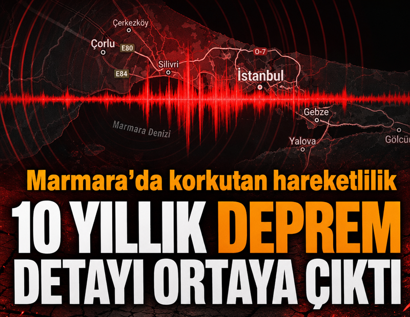 Prof. Dr. Osman Bektaş anlattı! Marmara'da korkutan hareketlilik: 10 yıllık deprem detayı ortaya çıktı