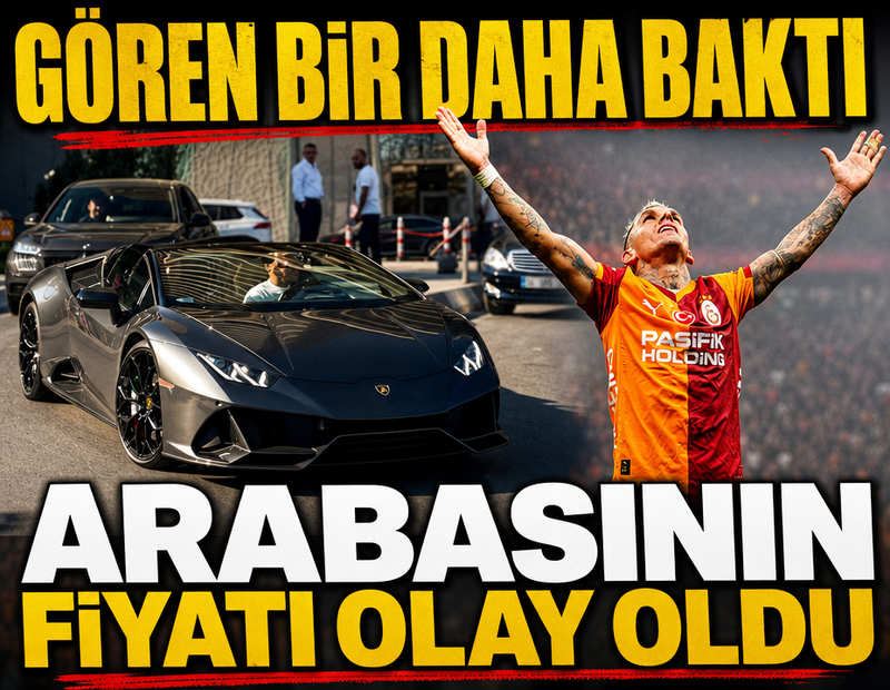 Torreira'nın arabasının fiyatı olay oldu! Gören bir daha baktı