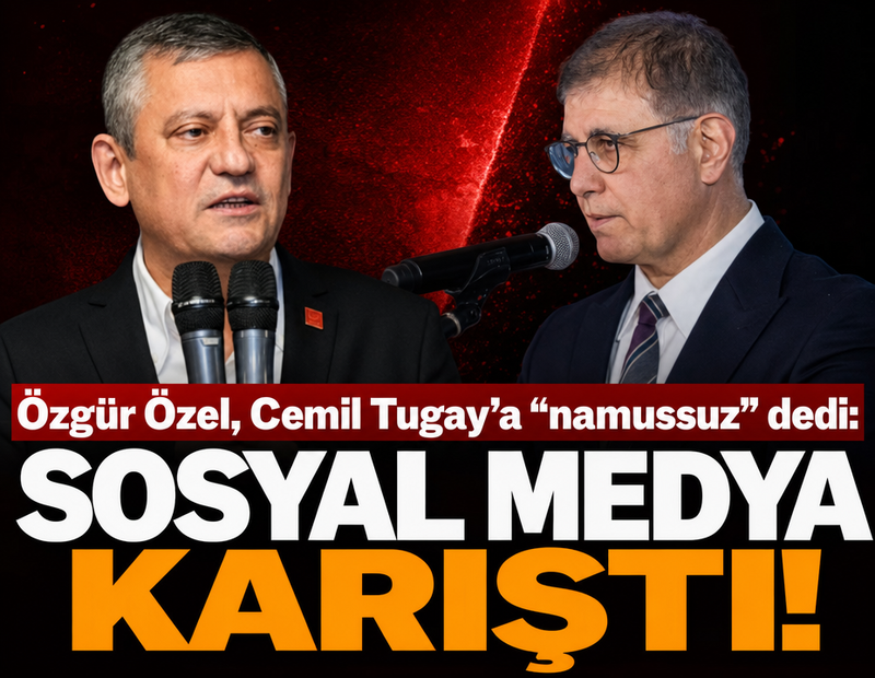 Özgür Özel’den Cemil Tugay’a zehir zemberek sözler....