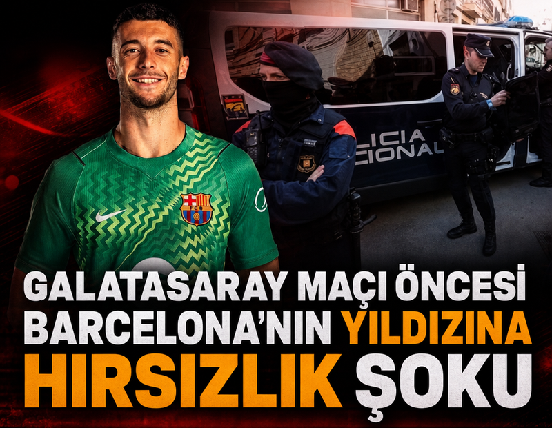 Galatasaray maçı öncesi Barcelona'nın yıldızına hırsızlık şoku!