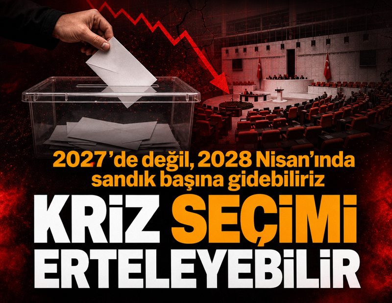 Kriz seçimi erteleyebilir