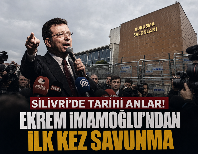 Ekrem İmamoğlu İBB Davası'nda ilk kez savunma yapıyor