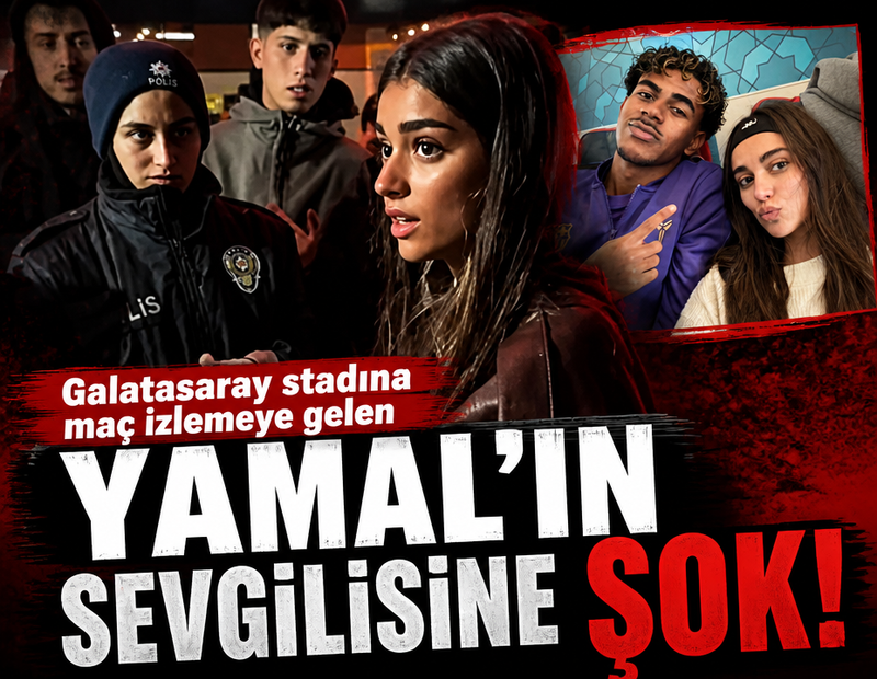 Galatasaray stadına maç izlemeye gelen Yamal'ın sevgilisine şok