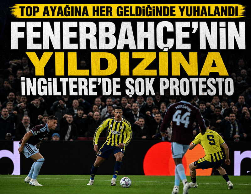 Fenerbahçe'nin yıldızına İngiltere'de protesto! Top ayağına her geldiğinde yuhalandı