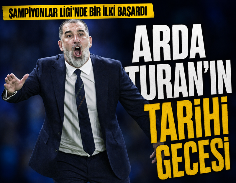 Arda Turan'ın tarihi gecesi! Şampiyonlar Ligi'nde bir ilki başardı