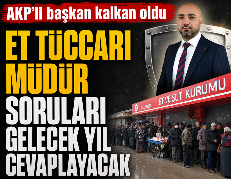 Et tüccarı müdür soruları gelecek yıl cevaplayacak