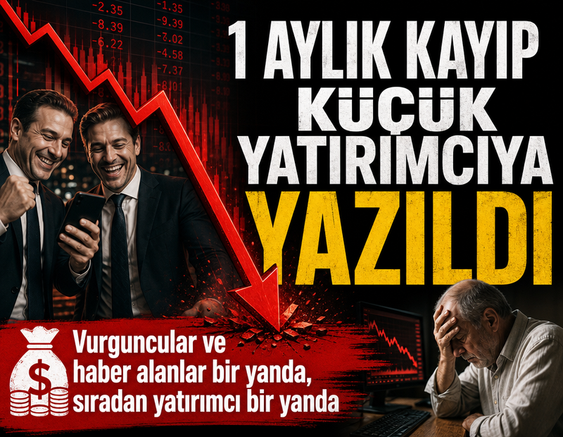 1 aylık kayıp küçük yatırımcıya yazıldı