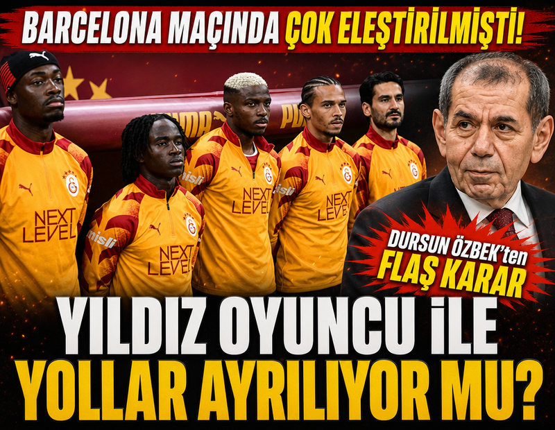 Barcelona maçında çok eleştirilmişti! Yıldız oyuncu ayrılıyor mu?