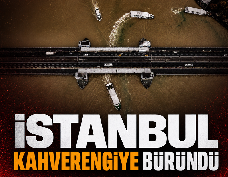 İstanbul kahverengiye büründü