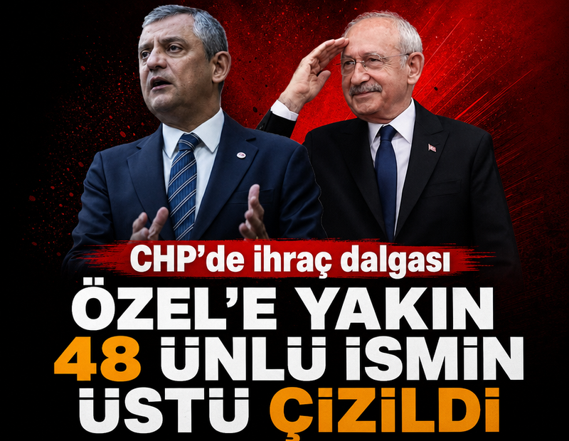 CHP'den 48 isim ihraç edildi