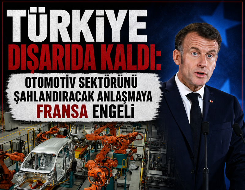 Türkiye'de otomotiv sektörünü uçarak hamleye Fransa engeli