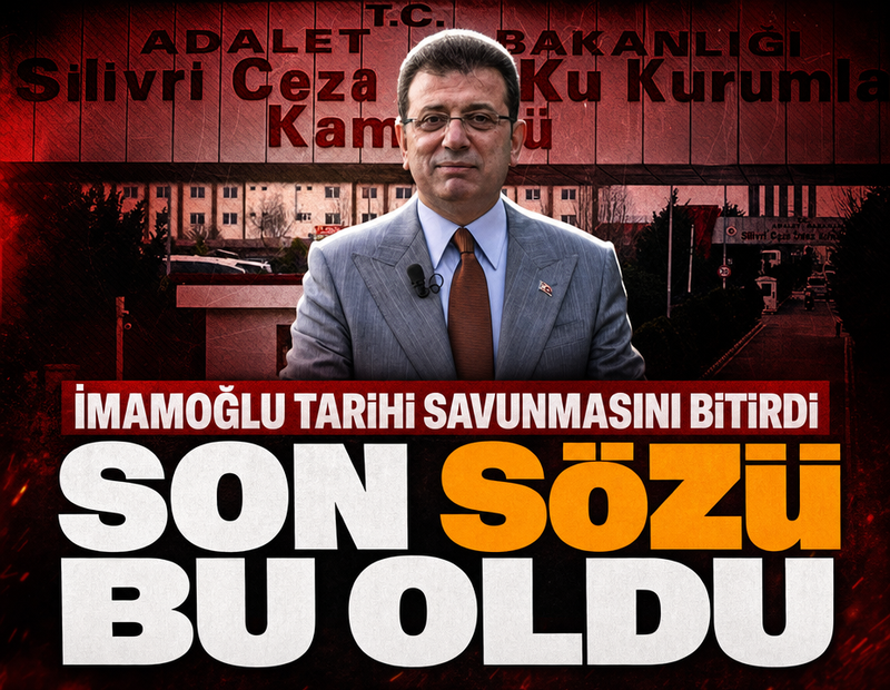 İBB davasında Ekrem İmamoğlu savunmasını bitirdi! Mahkeme ara kararını açıkladı