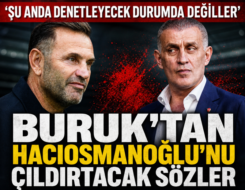 Okan Buruk’tan İbrahim Hacıosmanoğlu’nu çıldırtacak sözler! ‘Şu anda denetleyecek durumda değiller’