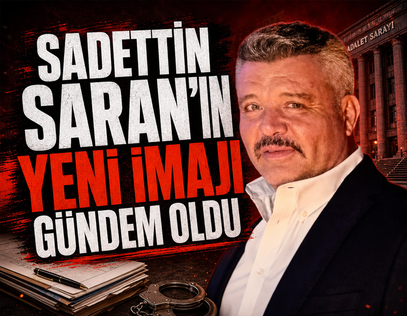 Sadettin Saran'ın yeni imajı gündem oldu