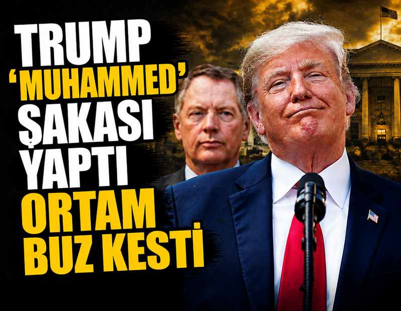 Trump'tan ortamı buz kestiren 'Muhammed' şakası