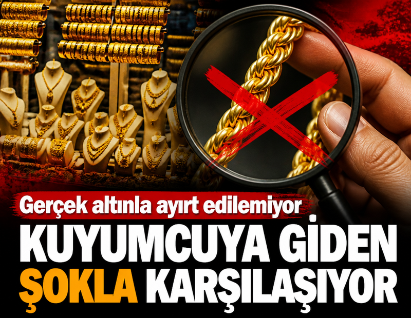 Gerçek altından ayırt edilemiyor: Sahte altının yanında şimdi de bu çıktı
