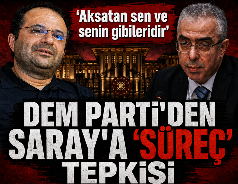 DEM Parti'den Mehmet Uçum'a 'süreç' tepkisi!