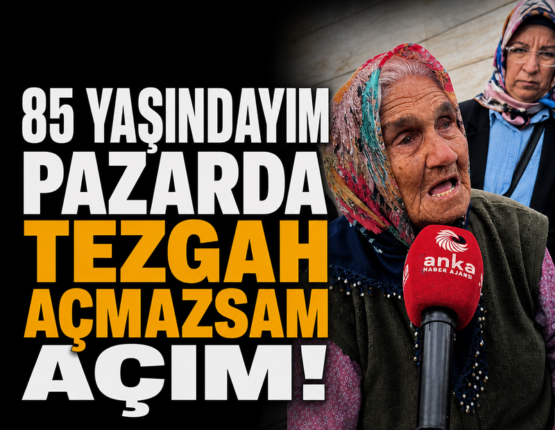 Çalışmak zorundayım çalışmazsam açım
