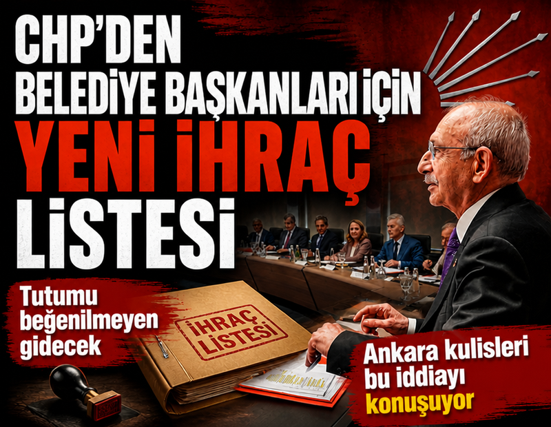 CHP'den belediye başkanları için yeni ihraç listesi
