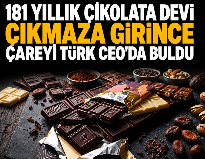 181 yıllık çikolata devi çıkmaza girince çareyi Türk CEO'da buldu