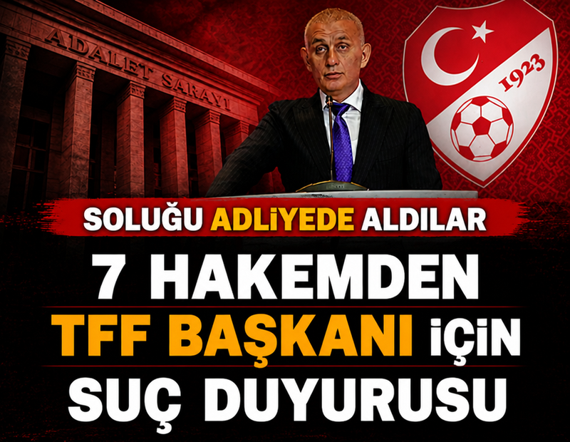 Eski hakemler harekete geçti: Hacıosmanoğlu'na suç duyurusu