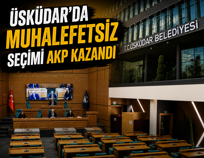 YENİ Parti ve CHP katılmadı: Üsküdar Belediye Başkanvekili Sarıoğlu oldu