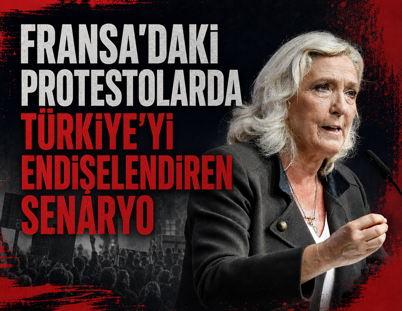Fransa'daki protestolar, Türkiye düşmanı Cumhurbaşkanı adayına yaradı