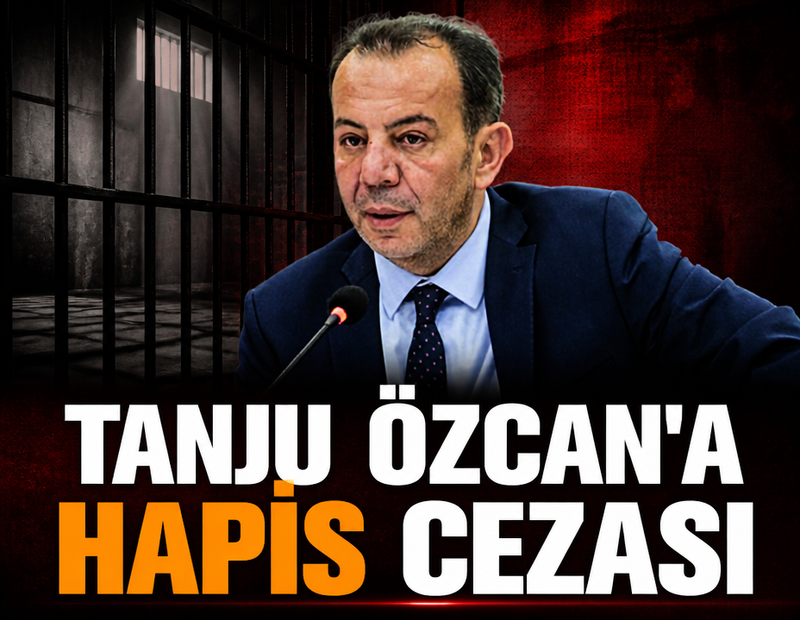 Tanju Özcan’a 7 yıl 3 ay 15 gün hapis cezası